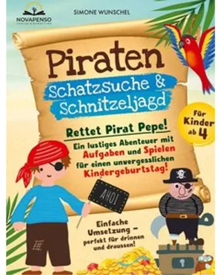 Immagine prodotto di Piraten Schatzsuche und Schnitzeljagd für Kinder ab 4