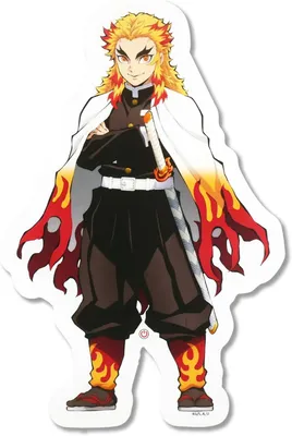Image de Lampe néon Demon Slayer - Rengoku (40 cm)