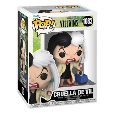 Image de Figurka Vinylowa Cruella de Vil 9 cm od Funko - POP! Disney Villains