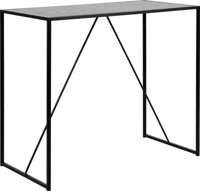 Produktbild von Bartable Dover 120x60cm - schwarz