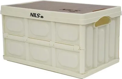 Zdjęcie produktu dla Składany NILS Camp NCB4007 z drewnianą pokrywą 2w1 9L