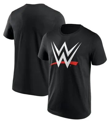Produktbild von Fanatics WWE Logo T-Shirt – Offiziell lizenziertes Merchandise aus 100% Baumwolle