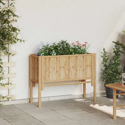 Produktbild von "2026 Promotion" Hochbeet - Pflanzkasten - Braun 90x35x70 cm - Bambus - Beete CC25776