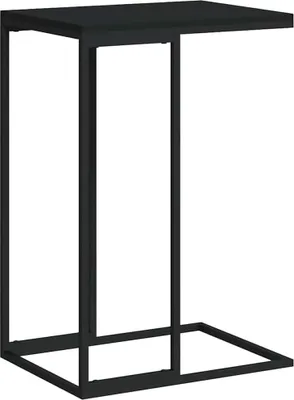 Produktbild von vidaXL Beistelltisch Schwarz 40x30x59 cm Holzwerkstoff