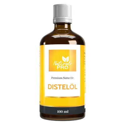 Produktbild von Distelöl | kaltgepresst & hochdosiert – reich an Linolsäure (Omega-6) & Vitamin E