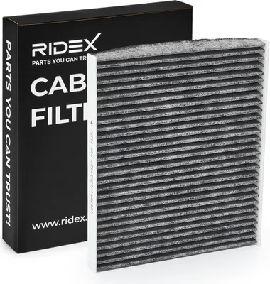 Produktbild von RIDEX 424I0400 Innenraumfilter Pollenfilter für ALFA ROMEO GIULIETTA (940) Aktivkohle