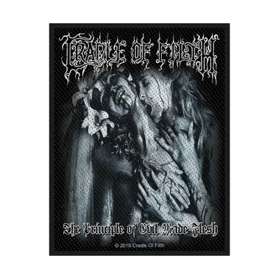 Produktbild von Cradle Of Filth Principle of Evil Made Flesh Aufnäher zum Aufnähen 100 x 50 mm