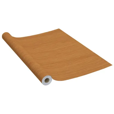 Image de VIDAXL -Möbelöl selbst -adhäsiv 500 x 90 cm PVC Light Eiche -Coloured