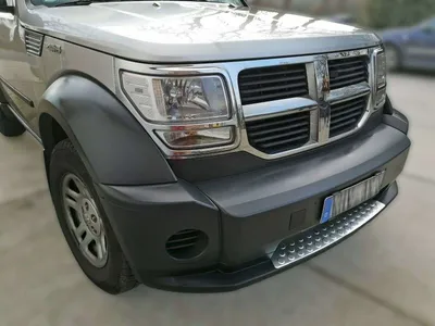 Zdjęcie produktu dla Chromowana osłona przedniego zderzaka ze stali nierdzewnej dla Dodge Nitro | BJ 2006-2011