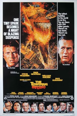 Produktbild von The Towering Inferno Poster + Ü-Poster