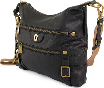 Zdjęcie produktu dla Torebka Fossil Wmns Torebka na ramię Emilia Zip Crossbody Black Black