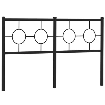Produktbild von Ersatz-Kopfteil Metall Schwarz 160 cm