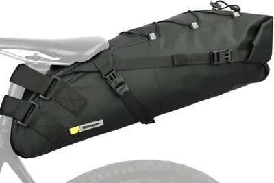Produktbild von Fahrradsatteltasche 13 l, wasserdicht, schwarz, für Rennrad
