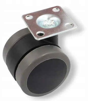 Produktbild von Allin Möbelrolle Ø50mm gummiert drehbar 40kg