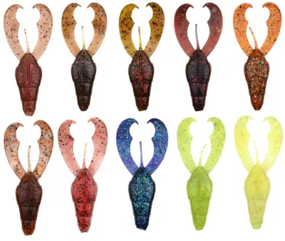 Produktbild von Spro Scent Series Insta Claw 8cm 4,9g - 5 Gummikrebse, Farbe:Hot Chili