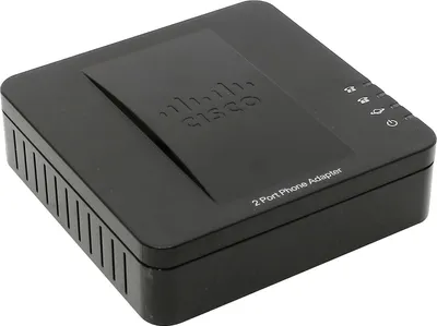 Obrázok produktu pre Cisco SPA112 2-Port Phone Adapter, G.711, G.726, G.729, T.38, FCC, CE, ICES, A-Tick, RoHS, UL, 802.1p, IPv4, IPv6, ARP, DNS, SRV, DHCP, PPPoE, ICMP, TCP, UDP, RTP, RTCP, SNTP, SSL/TLS