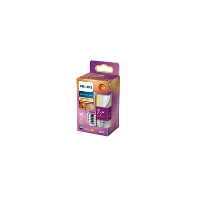 Productafbeelding van Philips kaarslamp en kroonluchter (dimbaar), 2,5 W, 25 W, E27, 340 lm, 25.000 uur, Warm wit licht