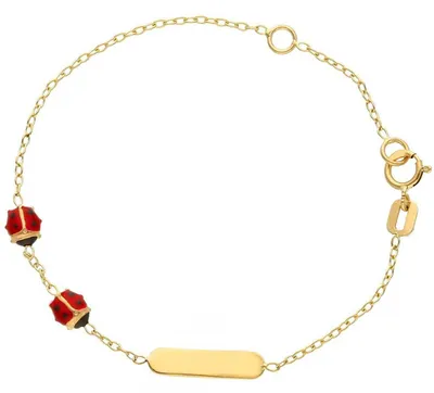 Produktbild von Armbanden Mit Platte GioiaPura Gold Kollektion Oro 750 - kind