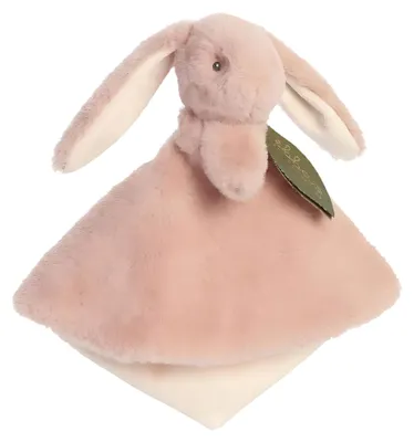Produktbild von Aurora, 23324, Ebba Baby Eco Brenna Hase Schmusetuch, 30cm, Eco-Friendly Plüschtier, Rose