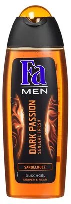 Obrázek produktu pro Fa Men 2v1 sprchový gel Dark Passion Sandalwood pánská vůně 250ml