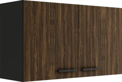 Produktbild von Optifit Hängeschrank Rimini409 BxTxH 100 x 34,6 x 57,6 cm nussbaum matt zerlegt Anschlag reversibel KURI O106-9+