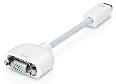 Produktbild von Apple Mini DVI to VGA Adapter – M9320G/A – White