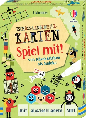 Produktbild von Tschüss-Langeweile-Karten: Spiel mit!