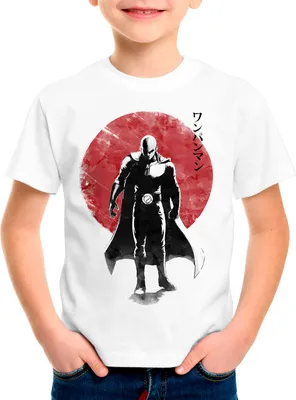 Produktbild von BaumwolleCloud Sunset Hero Kinder T-Shirt saitama one anime punch cosplay