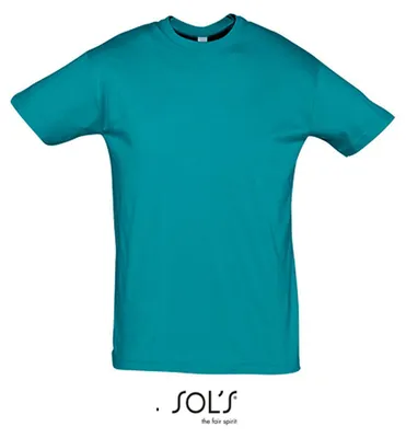Image de SOLs 11380 | Regent 150 T-shirt homme - Couleur : Duck Blue - Taille : XXL