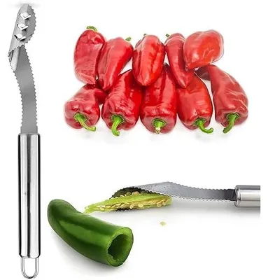 Peperzaadboor & Jalapeno-Entkerner, Edelstahl, 30 g