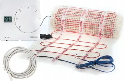 Immagine prodotto di Set di riscaldamento a pavimento Matec ZOD-30 (3,0 m²) 150 W/m² STANDARD