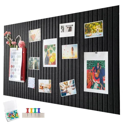 Image de Panneau de feutre décoratif de 60 x 40 cm avec ruban adhésif