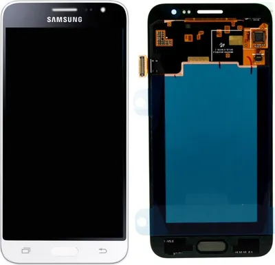 Obrázok produktu pre Samsung J320 Galaxy J3 (2016) - Originálny náhradný diel - LCD displej / dotykové sklo - biely