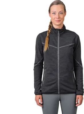 Produktbild von Hannah Dagnys Fleece Mit Durchgehendem Reißverschluss Grau 40 Frau Grau 40
