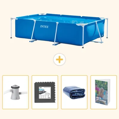 Produktbild von Rechteckiger Frame Pool - 260x160x65 cm - 5-teilig SCB121