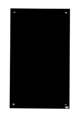 Productafbeelding van Glazen serie, vermogen: 300 watt, kleur: zwart, stekkerthermostaat: + slimme thermostaat