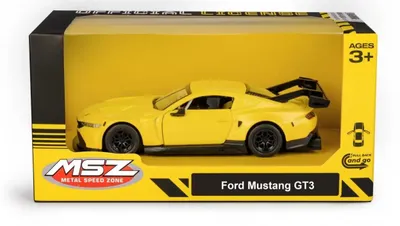 Produktbild von Modellauto Ford Mustang GT3 Gelb