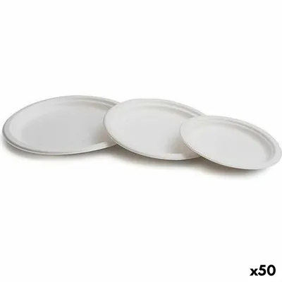 Obrázek produktu pro Sada nádobí ø 22,5 cm bílá 50 kusů