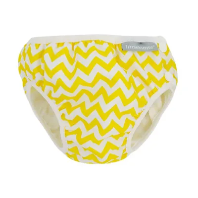 Produktbild von Imse Vimse Schwimmwindel, Badewindel, Yellow Zig Zag S (small) 6-8 kg