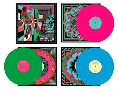 Zdjęcie produktu dla King Gizzard And The Lizard... - Live At Levitation '14 And '16 (Limited Edition) (Box Set) (Coloured) (180 g) (3 LP)