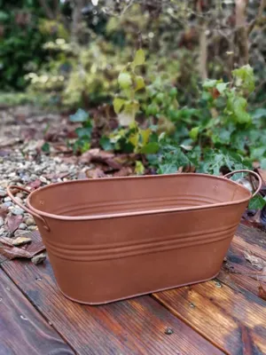 Produktbild von Edelrostoptik Pflanztopf Seluna
