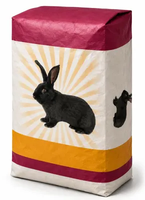 Imagen del producto de Alimento para conejos de mezcla, con colorantes naturales - 20 kg