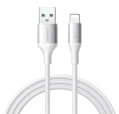 Zdjęcie produktu dla Joyroom Flash Series Kabel USB-A do Lightning 3A do szybkiego ładowania, 2 m - biały