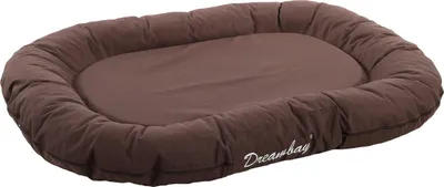 Produktbild von Flamingo Kissen Dreambay oval braun, Maße: 100 x 75 x 15 cm