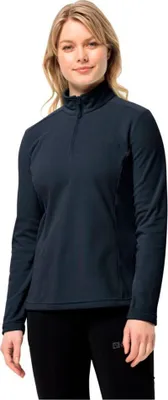 Produktbild von Jack Wolfskin Taunus Fleece Mit Halbem Reißverschluss Blau S Frau Blau S