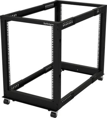 Immagine prodotto di StarTech.com 4POSTRACK15U rack Rack indipendenti Nero