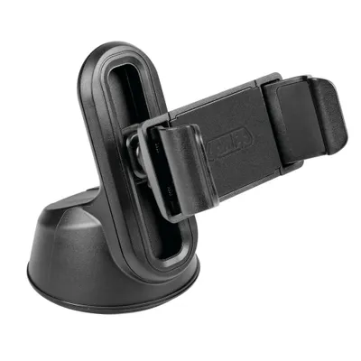 Immagine prodotto di Elevatore Porta telefono a scatto con ventosa adesiva e porta cavi