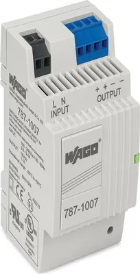 Produktbild von WAGO 787-1007 - 19,8 W - 85 - 264 V - 45 - 65 Hz - 0.6 A - 10 ms - 80%