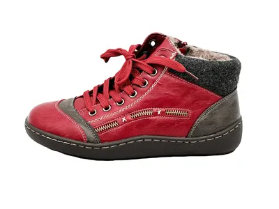 Ankle Boots Winterstiefeletten Weinrot Tamaris Stiefeletten Rot