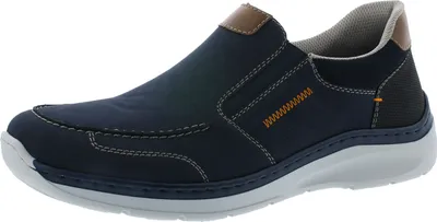 Produktbild von Rieker Herren Sneaker Halbschuhe Slipper B8952-17, Größe:41 EU, Farbe:Blau
